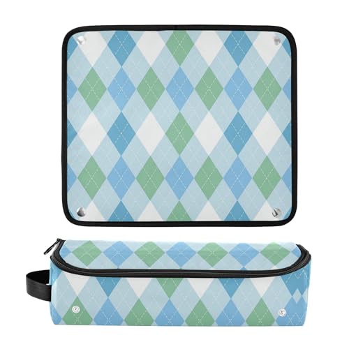 Bolsa de viaje para herramientas de cabello con tapete resistente al calor miniatura 3
