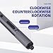 GOWENIC Power Screwdriver Set, Electric Screwdriver with 3 Torque Settings 24 Bits with LED Light Rechargeable Screw Driver Repair Tool for Electronics, Camera, Laptop, and PC Build