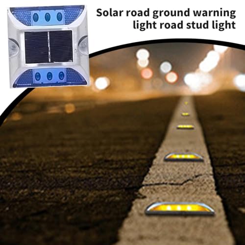 Reflectores solares de carretera y luces intermitentes impermeables para exterior 3