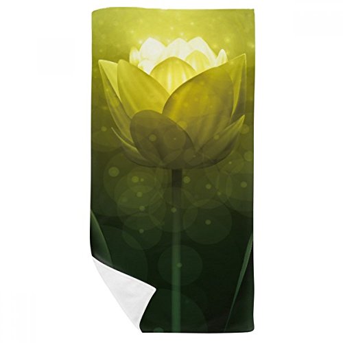 Serviette de bain tulipe douce anti-irritation format douche 35x70cm - 2