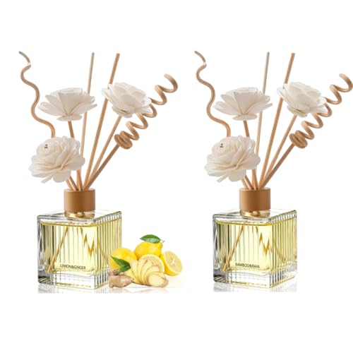 Set ambientador líquido Bamboo Rain & Lemon Ginger 2 unidades miniatura 1