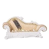 Plateau d'affichage de vitrine: en résine décorée de tissu et à utiliser.