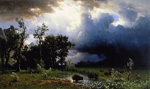 Peinture murale Albert Bierstadt pour une décoration intérieure inspirante