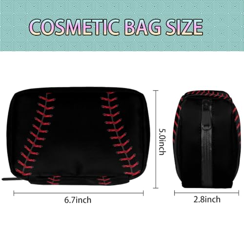 Baseball Toiletry Bag for Boys Men Waterproof Lightweight Small Kids Dopp Kit Shower Makeup Bag Storage Pouches Medicine Bag for Travel Study Camping Essential3