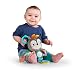 Bright Starts Playful Pals Take-Along Activity Toy, Sloth, Newborn +