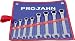Produktbild Projahn Ratschen-Ringgabelschlüssel-Satz 8tlg. 8-19mm, in Rolltasche, GearTech, 3499