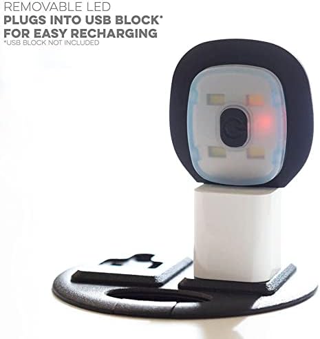 Gone For a Run Running LED Performance Fleece-Lined Reversible Beanies & Headbands | 3 Light Modes - Image 5