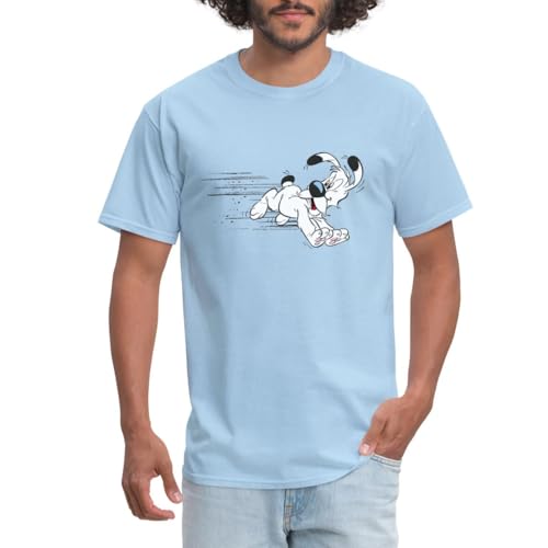 Asterix & Obelix Dogmatix Run Licensed Men's T-Shirt
