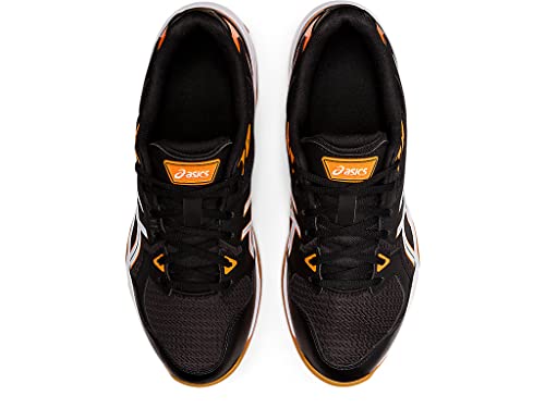 ASICS Men's Gel-Rocket 10 Volleyball Shoes, 12, Black/Shocking Orange