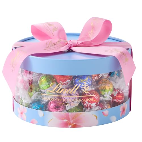 �y Lindt �����z�����c �`���R���[�g �����h�[���M�t�g�{�b�N�X 54�� �z���C�g�f�[ ���Ԃ� �M�t�g �v���[���g �V���b�s���O�o�b�OL�t