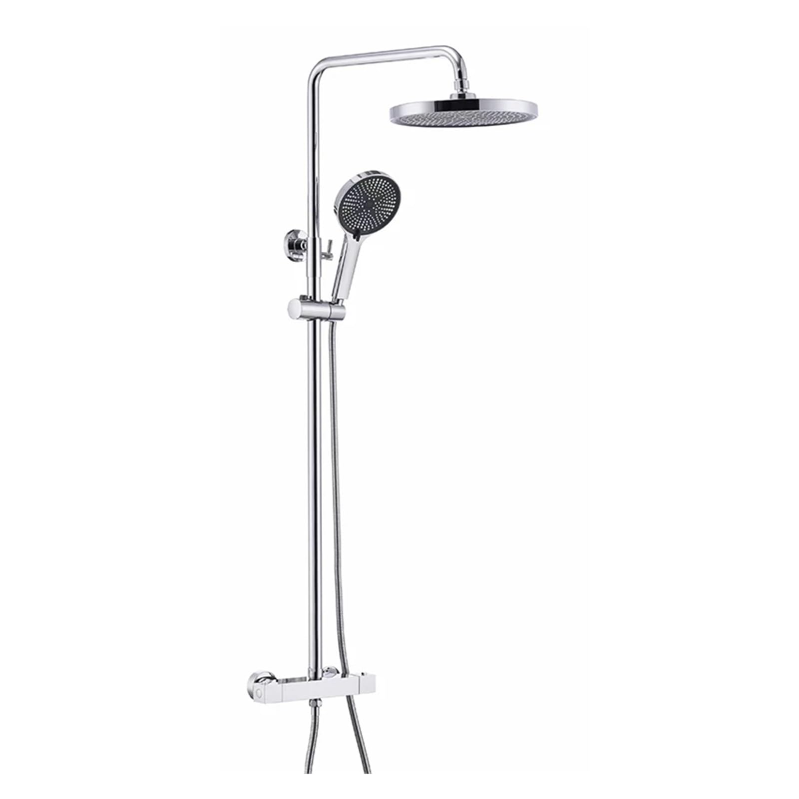 Ensemble de douche en laiton thermostatique au design durable