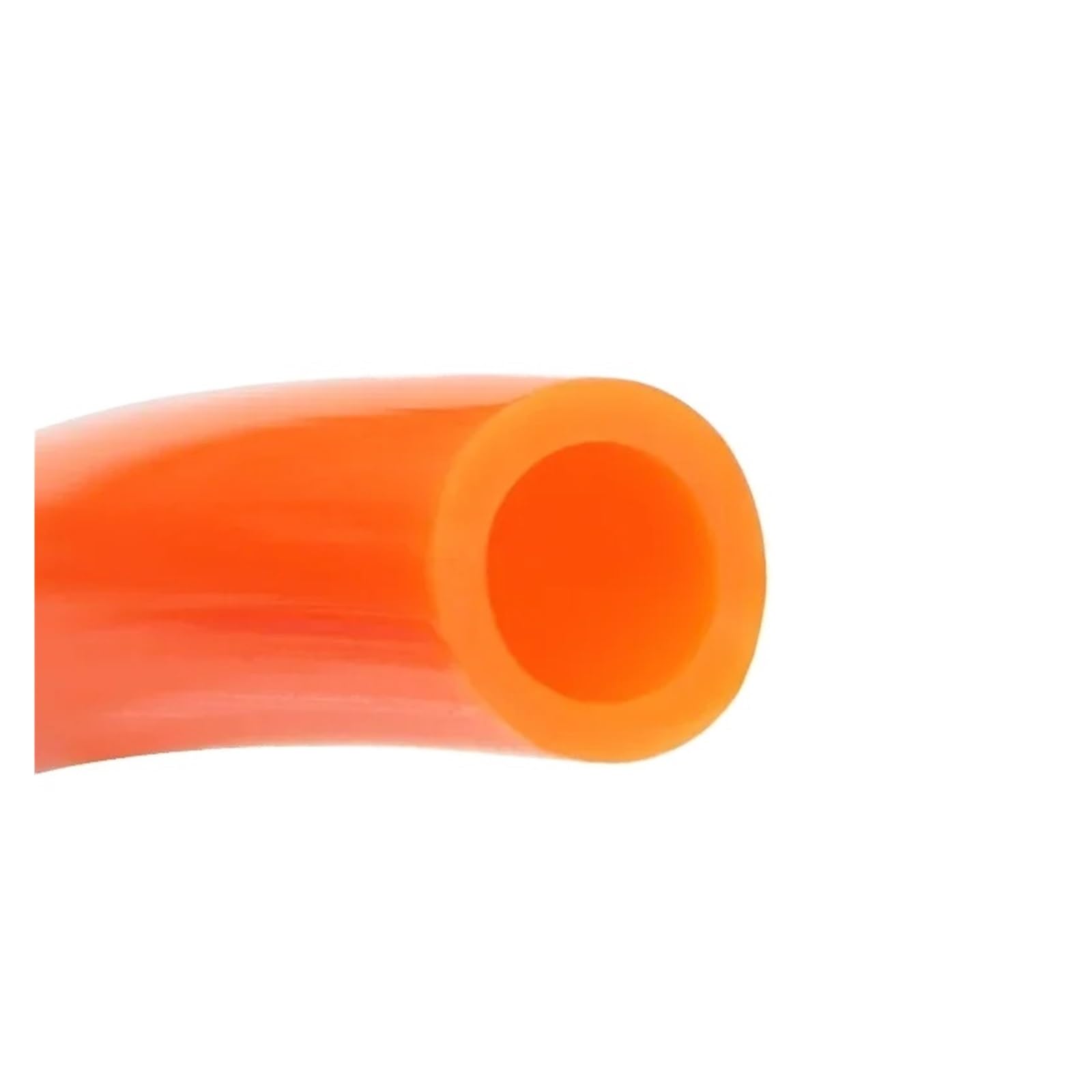 Manguera de poliuretano de 1/3/5/8/10 m, tubo neumático de poliuretano de 3 mm, 4 mm, 6 mm, 8 mm, 10 mm, 12 mm, 14 mm, 16 mm, 18 mm y 20 mm.(Orange Red,10m,OD 10xID 6.5mm)