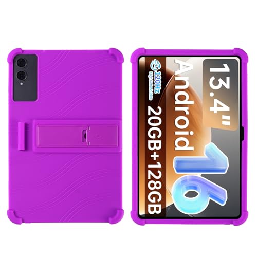 For TECLAST T65 �P�[�X �J�o�[ TABWEE T60 Pro/BNCF BPad 13 13.4�C���` �\�t�g�V���R�[�� �^�u���b�g�P�[�X CNEVISON �V���R���S�� �y���X���b�g�݌v �l�����H�ی� �X�^���h�@�\�t�� ���߉\ �����h�~
