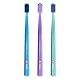 Curaprox 3 x Zahnbürste CS 1560 Soft - Handzahnbürste für Erwachsene mit 1560 Soft CUREN Borsten - 3 Stück, zufällige Farbe