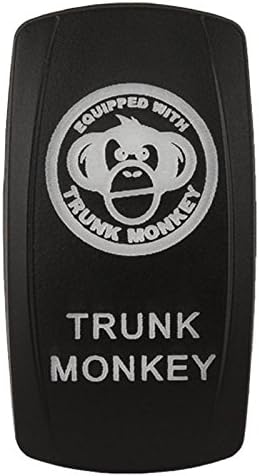 Atuador de interruptor Contura K-Four Switches com gravação "TRUNK MONKEY" para corpos II, III e V – 1 unidade