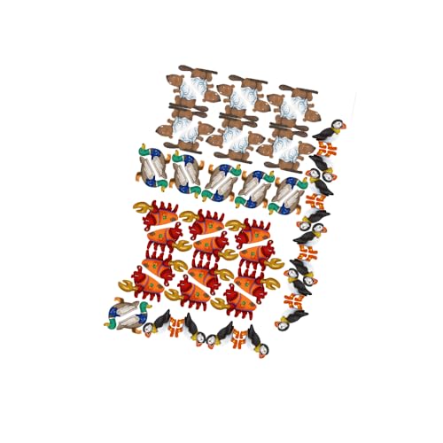 Preisvergleich Produktbild MeepleSticker für Everdell Farshore / Aufkleber / Holzfiguren / Spilefiguren / Brettspielen / Familienspielen / Spiele / MeepleStickers / Zubehör