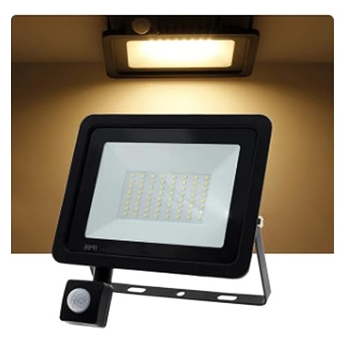 Eclairage exterieur projecteur LED avec detecteur de mouvement 100W IP66