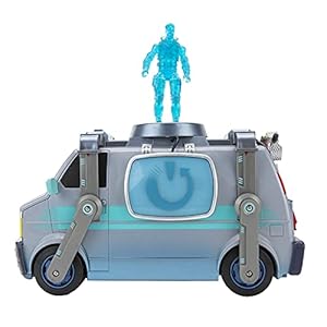 Fornite FNT0732 Fortnite Feature Deluxe Van, Electronic Vehicle with 4-inch Articulated Reboot Recruit (Jonesy) Figures…
