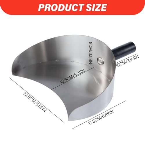 Poêle Shawarma acier inoxydable collecteur viande kebab machine catch grill doner
