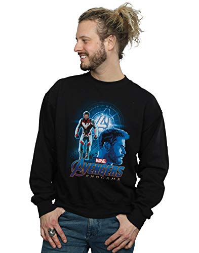 Marvel Men's Avengers Endgame Thor Team Suit Sweatshirt Black XX-Large