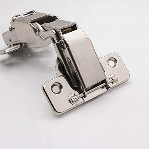 Vocomo 165 Degree Full Overlay Hinges Frameless Cabinet Doors Hinges, 2 Pack Hydraulic Concealed Soft Closing Hinges For Lazy Susan Cabinet Corner Kitchen Cabinet Folden Door #TOP3