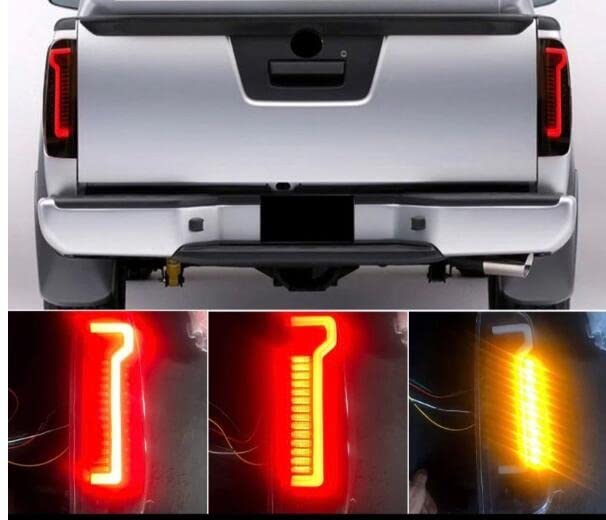 Feu arrière de voiture Nissan Navara D40 monochrome pour remplacer un bloc cassé 05-15