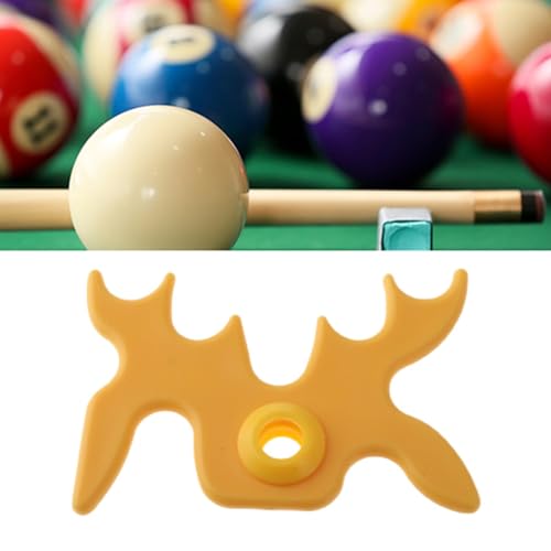 Fancyes Suporte de Poste Portátil para Cabeça de Ponte de Taco de Bilhar para Jogos de Bilhar