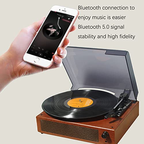 Haut-parleur portable phonographe rétro gramophone tourne-disque vinyle lecture de platine vinyle classique haut-parleur… - Les Beatles, Paul McCartney, John Lennon, RIngo Starr, George Harrison Haut-parleur portable phonographe rétro gramophone tourne-disque vinyle lecture de platine vinyle classique haut-parleur… – Image 7