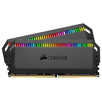 Memória Desktop Corsair DOMINATOR PLATINUM RGB 32 GB (2 x 16 GB) DDR4 3200 (PC4-25600) C16 1,35 V