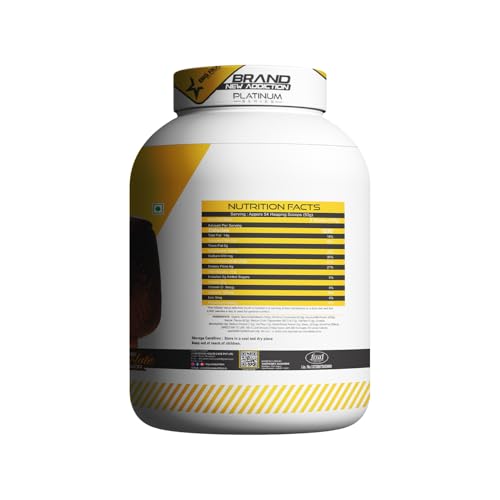 Image of BIG ROCK NUTRITION Animal Mass Weight Gainer Protein Powder for Men and Women, Increase Stamina with Natural Protein & Carbs (Chocolate, 2.7Kg / 6Lbs, 54 Servings)