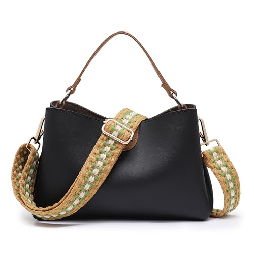 Image of Purse Strap Replacement Crossbody Handbag Bags Belt for Women Purses Straps for Handbag Adjustable Cross Body Replacement Guitar Strap Luggage Shoulder Canvas
