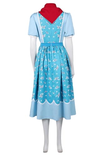 Écharpe et robe cosplay Strange ornées d'un motif floral unique