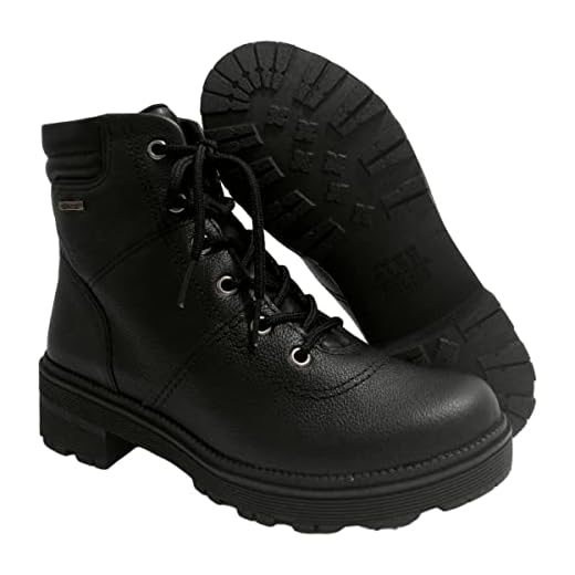 Bota Dakota Coturno Tratorado em Couro G5681 Preto