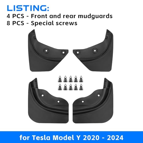 Guardabarros para Tesla Model Y 2020-2025: di adiós a las salpicaduras 2