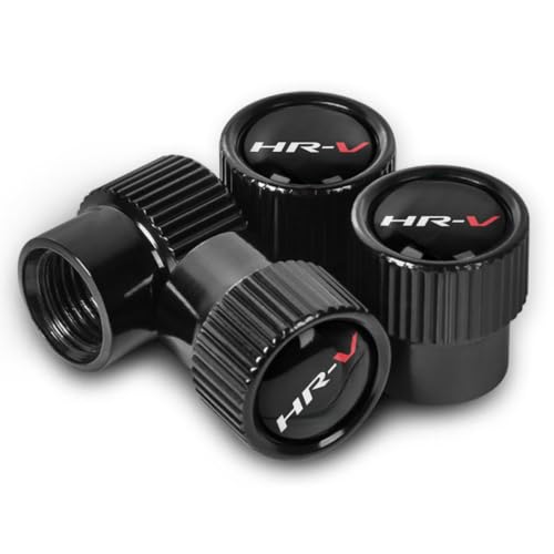 Car Tire Valve Stem Caps Metal Air Valve Cap for Honda HR-V Accessories,Corrosion and Wear Resistance,4Pcs (for hrv)