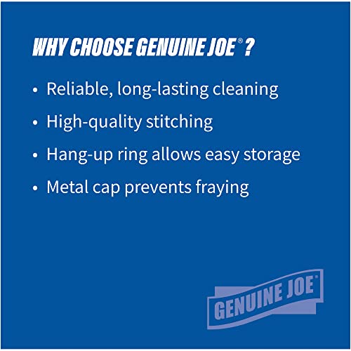 Image of Genuine Joe Whisk Broom,Metal Hang Ring,Natural,(Pack of 12)