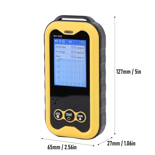 Medidor EMF 3 en 1 con gráfico y alarmas miniatura 6