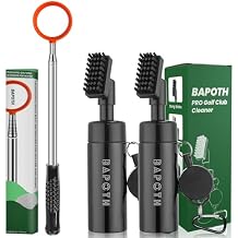 9FT Golf Ball Retriever and 2 Golf Club Brush Bundle Items