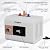 Ganggend 2.5 Gallon Mini Tank Electric Water Heater, 110V 1500W Under Sink Instant Hot Water Heater with Pressure Release Vavle, Digital Display for Kitchen,RV,Laundry