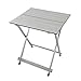 Produktbild Aluminium Campingtisch Bern Klapptisch 50,5x47,5cm Silber Gartentisch Beistelltisch Falttisch Picknicktisch Alutisch faltbar
