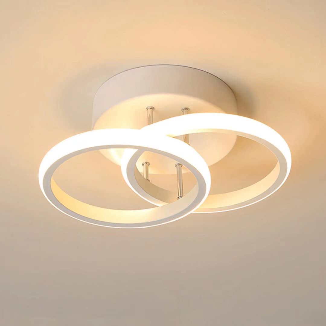 Plafonnier LED Entrée Blanc pour Créer une Ambiance Chaleureuse