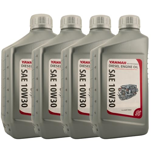 Aceite para motor diesel Yanmar SAE 10W30 4 cuartos