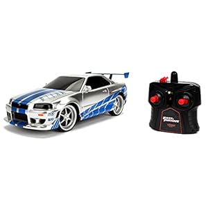 FAST & FURIOUS RC NISSAN SKYLINE GTR 1:24 SCALE