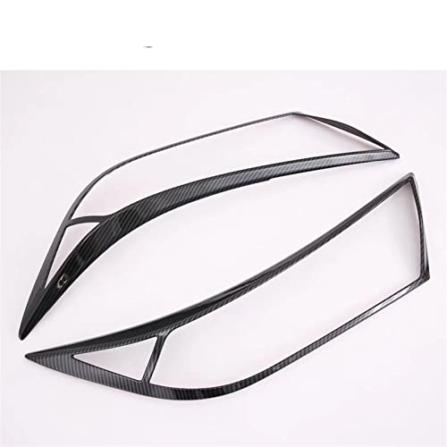 Sourcils de phares pour Toyota RAV4 2019-2023 Noir Côté Droit