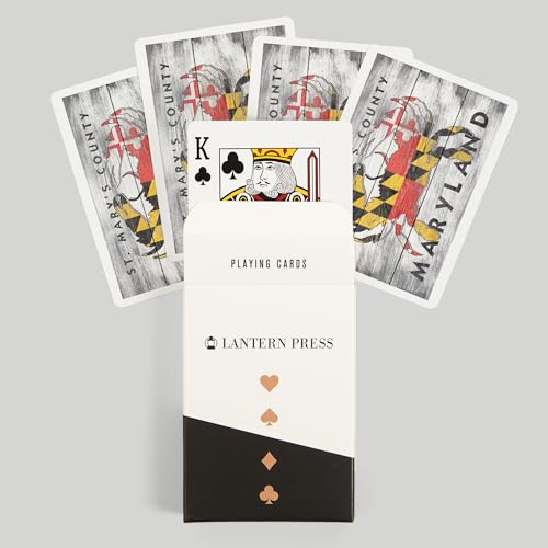 Baraja de 52 Cartas Poker St. Marys Maryland miniatura 6