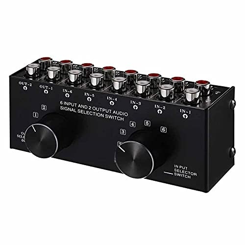 Commutateur audio stéréo multi-ports avec sélection de signal sans perte