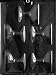 Cybrtrayd W056 Champagne Glass Chocolate Candy Mold with Exclusive Cybrtrayd Copyrighted Chocolate Molding Instructions