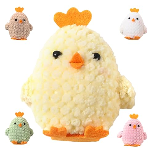 Poussins de Pâques Toddmomy en lot de 5 mini figurines réutilisables