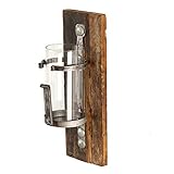 Material: Holz und Stahl, unbehandelt
