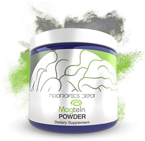 Magtein Magnesium L-Threonate Powder | 120 Grams | Mineral Supplement | Natural Nootropic | Supports Mitochondrial Function | Promotes Heart and Cardiosvascular Health | Supports Cognitive Function